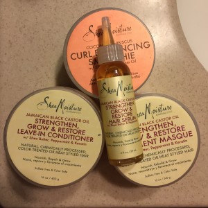 Some of my SheaMoisture collection...